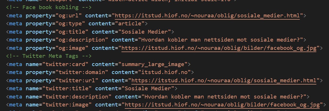 Meta tags